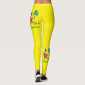 Fête comme un Leprechaun St. Patrick's Leggings (Dos)