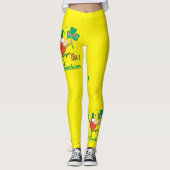 Fête comme un Leprechaun St. Patrick's Leggings (Devant)
