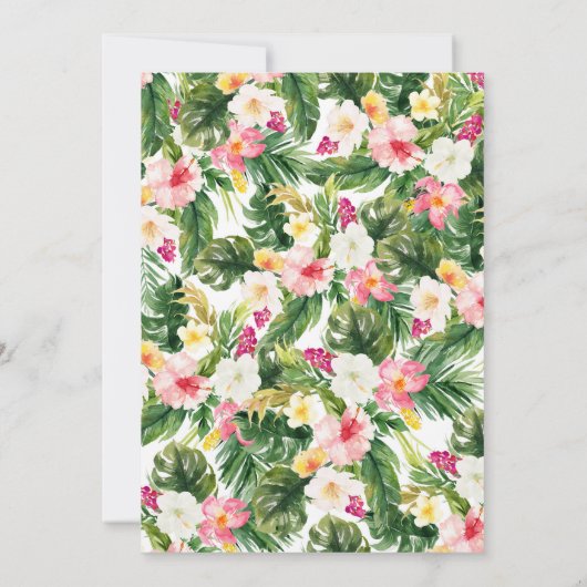 Fête comme une invitation à l'ananas (Dos)