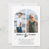 Fête conjointe | Invitation d'anniversaire simple (Devant)