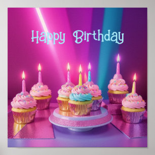 Fête d'anniversaire - Affiche
