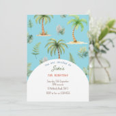 Fête d'anniversaire avec invitation de dinosaures  (Debout devant)