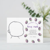 Fête d'anniversaire Blackberry merci beaucoup (Debout devant)