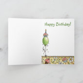 Fête d'anniversaire - Carte de voeux (Intérieur)