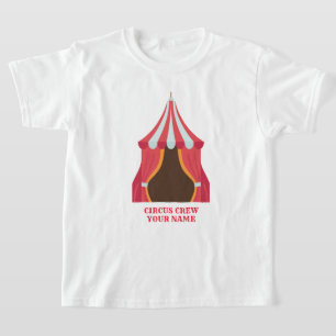 Fête d'anniversaire Cirque THÈME ENFANTS T-SHIRT A