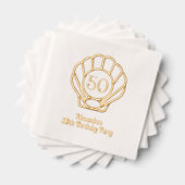 Fête d'anniversaire coquille Saint-Jacques élégant (Insitu (empilé))