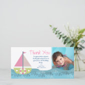 Fête d'anniversaire de bateau à voile de Merci (Debout devant)