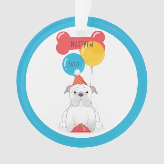 Fête d'anniversaire de Bulldog (devant)