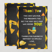 Fête d'anniversaire de chantier Merci (Devant / Derrière)