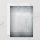 Fête d'anniversaire de construction Merci Cartes d (Dos)