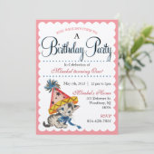 Fête d'anniversaire de Kitty| Invitations d'annive (Debout devant)