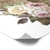 Fête d'anniversaire de la fille ou Affiche de bien (Coin)