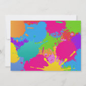 Fête d'anniversaire de l'art - Invitation (Dos)