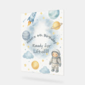 Fête d'anniversaire de l'espace cosmique | Rocket  (Angle)