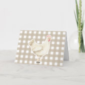 Fête d'anniversaire de Little Cute Chick merci (Dos)