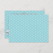 Fête d'anniversaire de patinage de glace de cartes (Devant / Derrière)