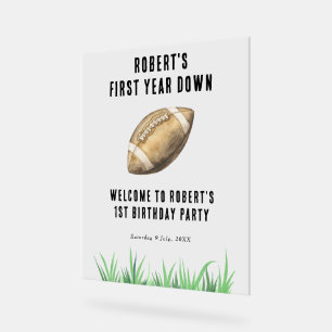 Fête d'anniversaire de première année de football