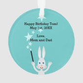 Fête d'anniversaire d'enfant de magicien (dos)