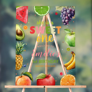 Fête d'anniversaire des 1 an de Sweet One Fruit, f