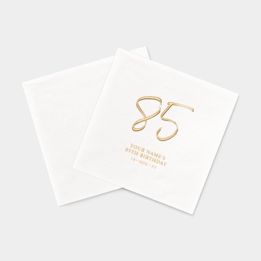 Fête d'anniversaire des 85 ans de Modern Brush Scr (Verso)