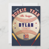 Fête d'anniversaire du baseball | Invitation d'ann (Devant)