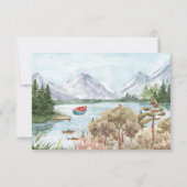 Fête d'anniversaire du camping | Merci photo (Dos)