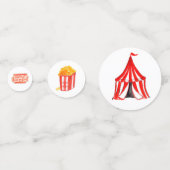 Fête d'anniversaire du carnaval confetti (Devant)