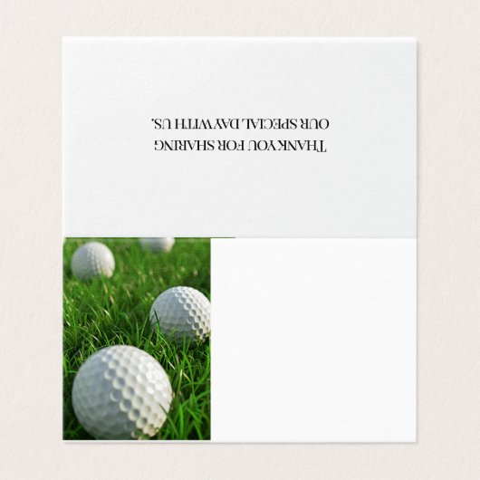 Fête d'anniversaire du golf (Outside Unfolded)