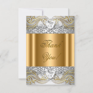 Fête d'anniversaire en or blanc Merci Diamant