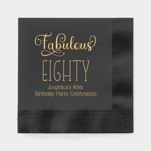 Fête d'Anniversaire - Fabuleux 80 #7 (Recto)