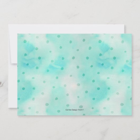 Fête d'anniversaire | Fruit d'ananas | Invitations (Dos)