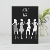 **FÊTE D'ANNIVERSAIRE** INVITATION À LA FÊTE (Debout devant)