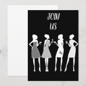 **FÊTE D'ANNIVERSAIRE** INVITATION À LA FÊTE (Devant / Derrière)