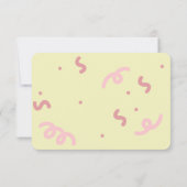 Fête d'anniversaire Merci Chat (Dos)