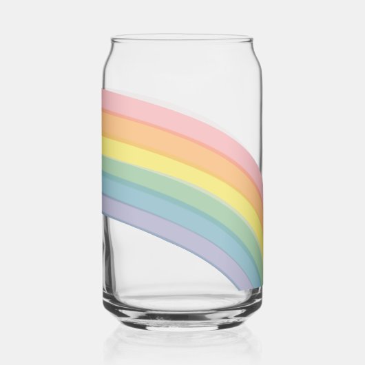 Fête d'anniversaire Pastel Rainbow (Verso)