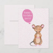 Fête d'anniversaire pour enfant | Carte postale Cu (Devant / Derrière)