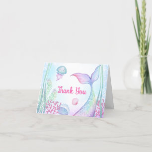 Fête d'anniversaire thématique nautique Merci Cart