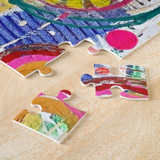 Fête dans une boîte 20 x 30 Puzzle (Côté)