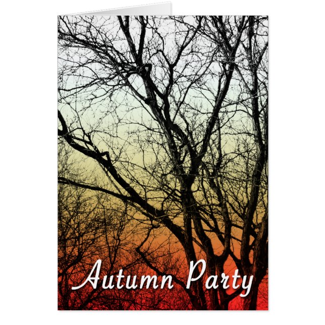 fête d'automne : arbre fantôme (Devant)