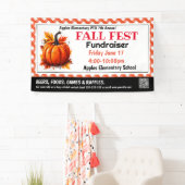 Fête d'automne Collecte de fonds Bannière de l'égl (En situation)