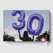 fête de 30e anniversaire feuille d'or frontière ma (Verso)