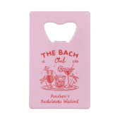 Fête de Bachelorette Rose Personnalisée Favoriser  (Dos)