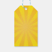 FÊTE DE Bande dessinée ! Étiquettes-cadeau (Dos)