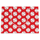 Fête de baseball sport grand sac cadeau (Devant)