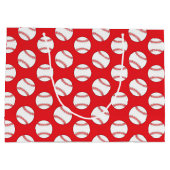 Fête de baseball sport grand sac cadeau (Dos)