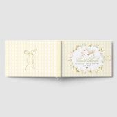 Fête de bébé fantaisiste jaune gingham Silly Goose (Complet)