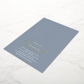 Fête de bébé Oh Boy Invitation en aluminium (Rotation)