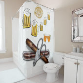 Fête de bière du rideau de douche (En situation)