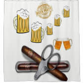 Fête de bière du rideau de douche (Devant)