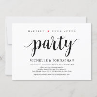 Fête de bonheur éternel, invitation de mariage en